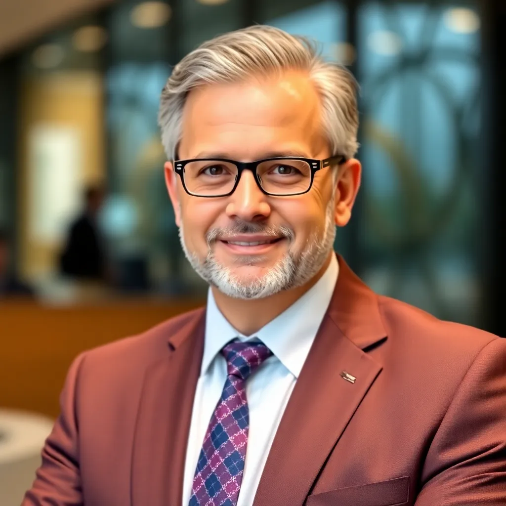 Portrait of the founder of LeaderMentor Austria, a confident person